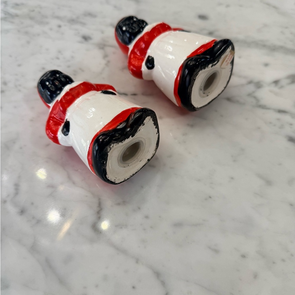 EXCELLENT Black Americana Aunt Jemima Antique Ceramic Salt & Pepper Shakers Set - Picture 5 of 6